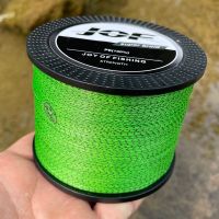 JOF 1000M 500M 300M 8 Strands Spot PE Braided Fishing Line Multifilament Super Strong Invisible Wire