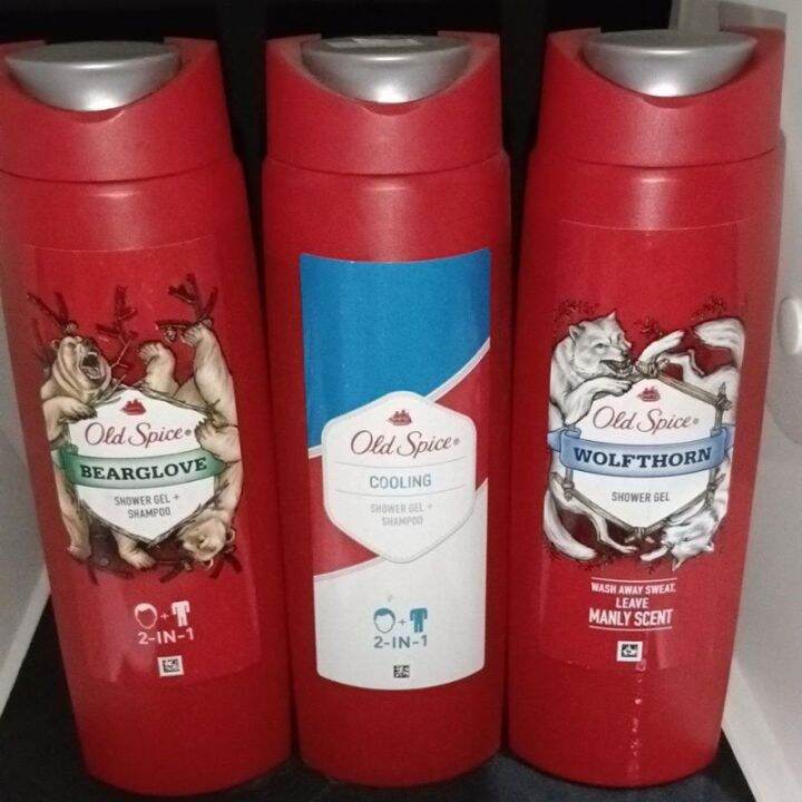 Old spice shower gel 250ml wolfthorn cooling. Lazada PH