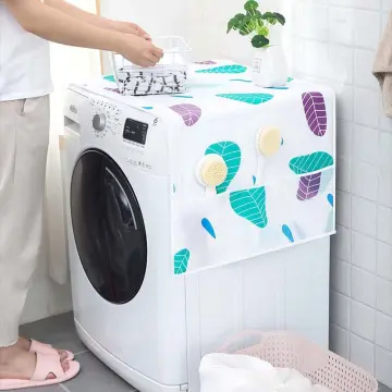 Automatic Washing Machine Cover Waterproof Sun-proof Dustproof Front  Loading Top Load Washing Machine Protector Household Items