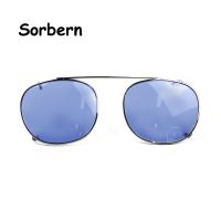 Fashion Tinted Coating Clip On Glasses For Women Men Polarized Sunglasses Depp Style Clip On Round Sun Glasses Driving Shades