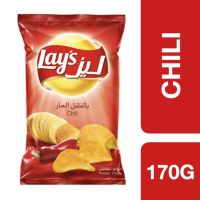 Lays Chili Potato Chips 170g ++ เลย์ มันฝรั่งทอดกรอบรสพริก 170 กรัม