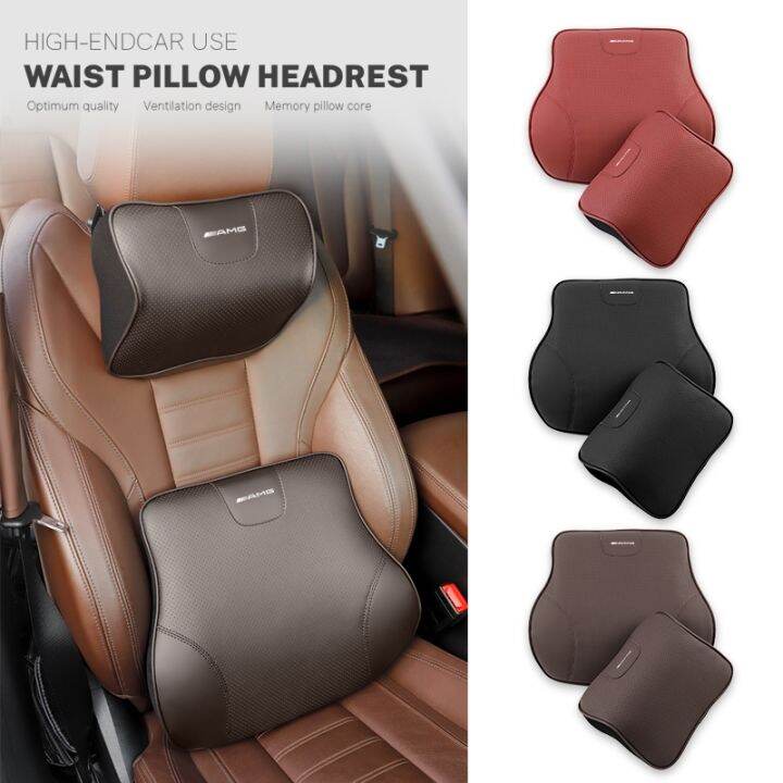 [Yunyun fabric Car Seat Neck Pillows Memory Foam Headrest