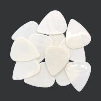 【NEW】 Kandy Musical Hub 100Pcs กีตาร์อะคูสติก Bass Pick ไนลอน Mediator ความหนา0.58 0.71 0.81 0.96 1.20 1.50 Mm สีดำสีขาว