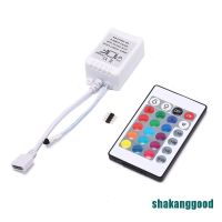 ❒ Skth กล่องควบคุมหรี่ไฟ LED RGB 24 คีย์ IR DC12V สําหรับสายไฟ LED