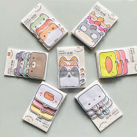 แพ็ค (15 แผ่น * 3 ) Cartoon Fox Cats สัตว์ 3 ชั้น Index Memo Pads Sticky Notes เครื่องเขียนสร้างสรรค์-kxodc9393