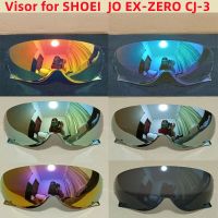 หมวกกันน็อคเลนส์สำหรับ Shoei Jo Ex-Nul CJ-3 CJ3กระบังหน้าหมวกกันน็อคจักรยานยนต์อุปกรณ์เกราะกระจกกระจกหน้ารถกันรอยขีดข่วน