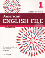 Bundanjai (หนังสือเรียนภาษาอังกฤษ Oxford) American English File 2nd ED 1 Student s Book Online Practice (P)