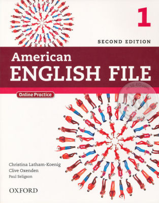 Bundanjai (หนังสือคู่มือเรียนสอบ) American English File 2nd ED 1 Student s Book Online Practice (P)