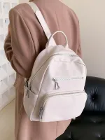 High-end backpack for women 2023 new niche internet celebrity school bag female college student simple backpack travel bag 【JYUE】