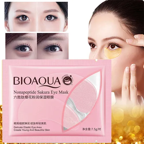 BIOAQUA Eye Mask Moisturizing AntiAgeing AntiWrinkle Eye Patches