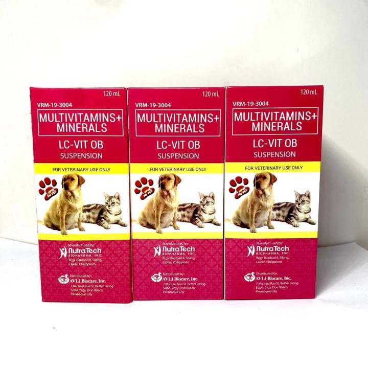 [CLR AGRIVET] 3pcs LCVit OB Syrup (Vitamins & Mineral) for Pregnant