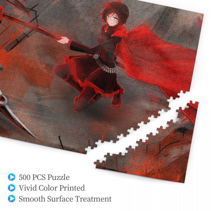 rwby-wooden-jigsaw-puzzle-500-pieces-educational-toy-painting-art-decor-decompression-toys-500pcs