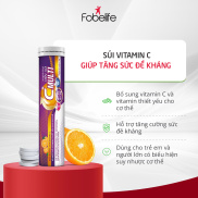 Viên sủi bổ sung vitamin C MULTI-C tuýp 20 viên