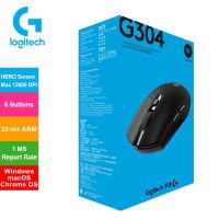 Logitech G304 LIGHTSPEED Wireless เมาส์สำหรับเล่นเกมส์ HERO Engine 12000DPI อัตราการรายงาน1MS สำหรับ Windows Mac OS Chrome OS