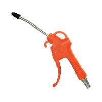 ปืนเป่าลม 125mm Air Blow Gun PNEUMATIC DUST GUN ปืนลม ปืนฉีดลม ปืนเป่าลม โครงพลาสติก หัวเป่าลมปืนเป่าลม ปืนไล่ฝุ่น ยาว 5 นิ้ว สีส้ม