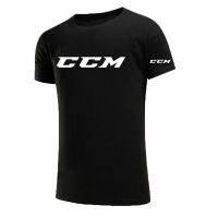 Mens Street Tshirt Ccm Logo Hockey Man Tshirt Men Cotton Tshirt Teeshirt