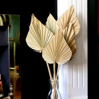 【CC】 2PCS Dried Leaves In Different Shapes Pampas Grasses Branches Wedding Decorations