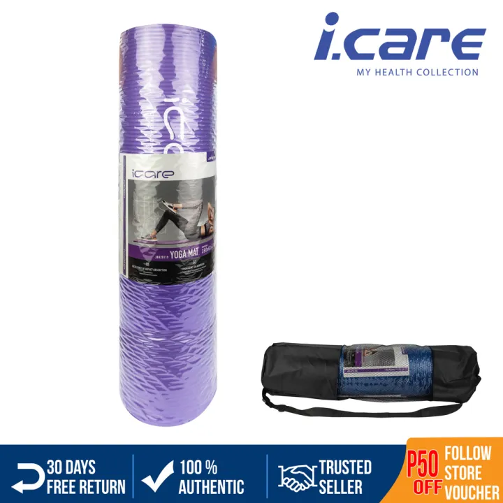 I.Care Yoga Mat NBR 10mm x 1 pc Lazada PH