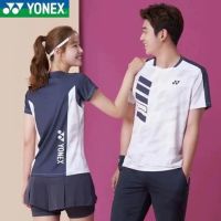 Yonex เสื้อผ้าแบดมินตัน วอลเลย์บอล แขนสั้น แบบแห้งเร็ว เหมาะกับฤดูร้อน สําหรับผู้ชาย และผู้หญิง