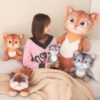 ▽ Drop shipping New Cute 3D Printing Cute Cat Doll Plush Toy Girl Sleeping Pillow Gift