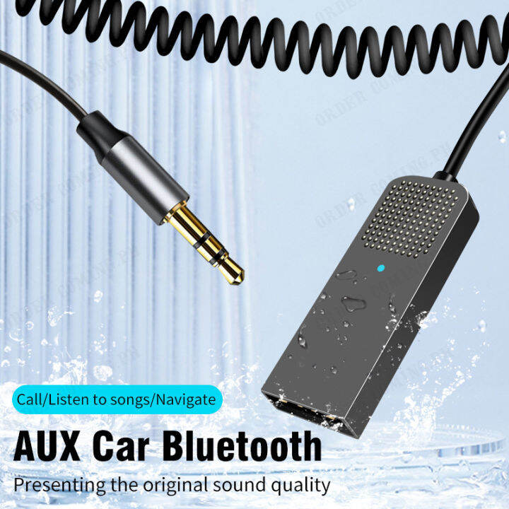 Order Coming Car Bluetooth audio cable adapted to call conversion