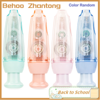 Behoo เครื่องเขียนในโรงเรียนอเนกประสงค์เติมได้หลากฟังก์ชันเติมได้ยาว5มม. X 6เมตรสีดเทปลบคำผิดมาการอง