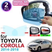 [New Changes]สำหรับ Toyota Corolla E170 E160 2014 2018ฝาครอบกระจกมองหลัง Anti Fog Rainproof Anti Fog ฟิล์มอุปกรณ์เสริม2015 2016 2017