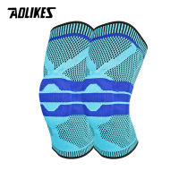 AOLIKES Knee Brace for Arthritis Knee Pad Silicone Spring Compression Sleeve for Basketball Running Knee Sleeve Support Sports