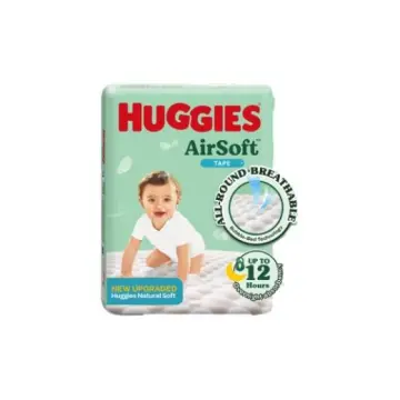 NEW] Huggies AirSoft Tape Diapers - Very Important Baby