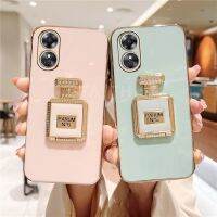 เคสโทรศัพท์ A58 A78 OPPO 4G 5G A78 NFC 2023ใหม่ส่องแสงเป็นประกายระยิบระยับสุดหรูน้ำหอมกรอบกระจกนิ่มเคสเคสโทรศัพท์ชุปไฟฟ้าขอบตรงสำหรับ OppoA58 OppoA78