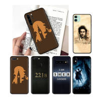 NO91 Sherlock Holmes Protective เคสโทรศัพท์ หรับ iPhone G41 Moto G51 G31 G52 13 14 G42 G1000 12 G71 G22 Max Plus Mini Pro ซิลิโคน ปก