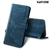 Vantime สําหรับ Tecno Spark Go 2023 2022 2021 2020 Vintage PU Leather Wallet Case Flip Stand Card Slot Cover