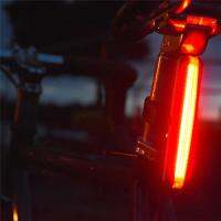 2023 NEW MTB Mountain Bike Tail Light Bicycle Light Rear USB Rechargeable Flashlight Warning Taillight LED Light For  Bicycle Accessories