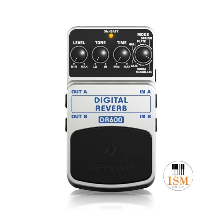 behringer-เอฟเฟคกีต้าร์ไฟฟ้า-electric-guitar-effect-รุ่น-dr600-digital-reverb