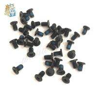 50Pcs M2 M2.5 M3 CM Screws Black Laptop Dispense Flat Head Screws SSD Solid State Disk Machine