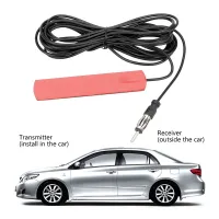 ❈❈ Universal Auto Radio FM Antenna Signal Amp Amplifier Marine Car Vehicle Boat RV Signal Enhancer Device Car Antenna