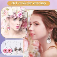 29Pcs Sublimation Blanks Products Set Including Makeup Bag Cosmetic Pouch, Earrings, Keychain,Drink Cup Coasters for DIY