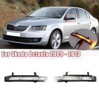 สำหรับ Skoda Octavia 2009 - 2013 Se กระจกมองหลังสัญญาณไฟเลี้ยว LED ไฟกระพริบไฟแสดงสถานะถอยหลัง3T0949102