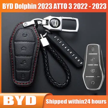 Car Key Shell Handmade Gifts for Byd Atto 3 Car Accessories Replacement