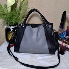 H A Genuine leather black kili bag for women { preloved}