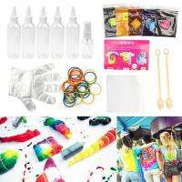 New Tie Dye Kit with Gloves DIY Fabric Clothing Decorating Art For Adults Kids