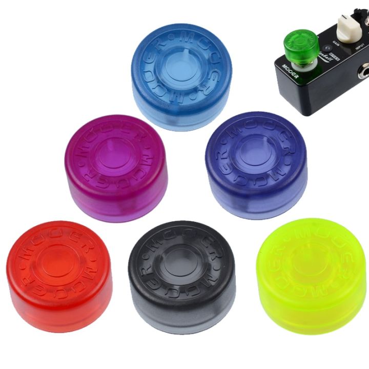 10pcs-mooer-candy-footswitch-topper-plastic-knob-footswitch-protector-for-guitar-effect-pedal-multi-color