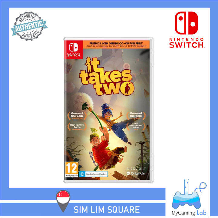 it takes two free on switch