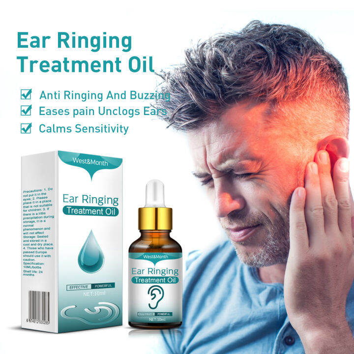 READY STOCK 10 ml Ear Ringing Treatment oil Anti Ringing And Buzzing