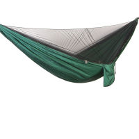 Camping Hammock Mosquito Net Portable Quick Opening Double Hammocks for Outdoor Hiking Travel Backyard Beach