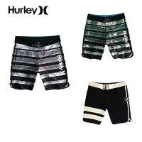 Hurley Vêtements De Plage กางเกงขาสั้นชายหาดฤดูร้อนกางเกงยิมกันน้ำแห้งเร็วลำลองพิมพ์ลายชุดดำน้ำ