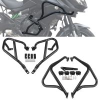 For KAWASAKI VERSYS 650 KLE 650 2015-2021 KLE650 Motorcycle VERSYS650 Engine Guard Crash Bar Frame Protection Bumper Protector Covers