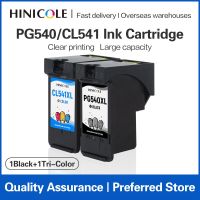 HINICOLE หมึก2X Cartrge เข้ากันได้สำหรับ540 PG540 XL CL541แท็งค์หมึกปริ้นเตอร์ Pixma MX375 MX435 MX475 MX515 MX525 MX535 MX455 MX395