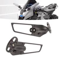 รถจักรยานยนต์กระจกมองหลังกระจกมองข้างปรับลมปีกสำหรับ NINJA 250 300 400 650 H2 H4