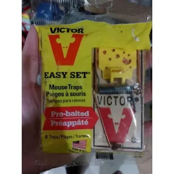 Victor M156-20 Metal Pedal Sustainably Sourced FSC Wood Snap Mouse Trap -  20 Traps